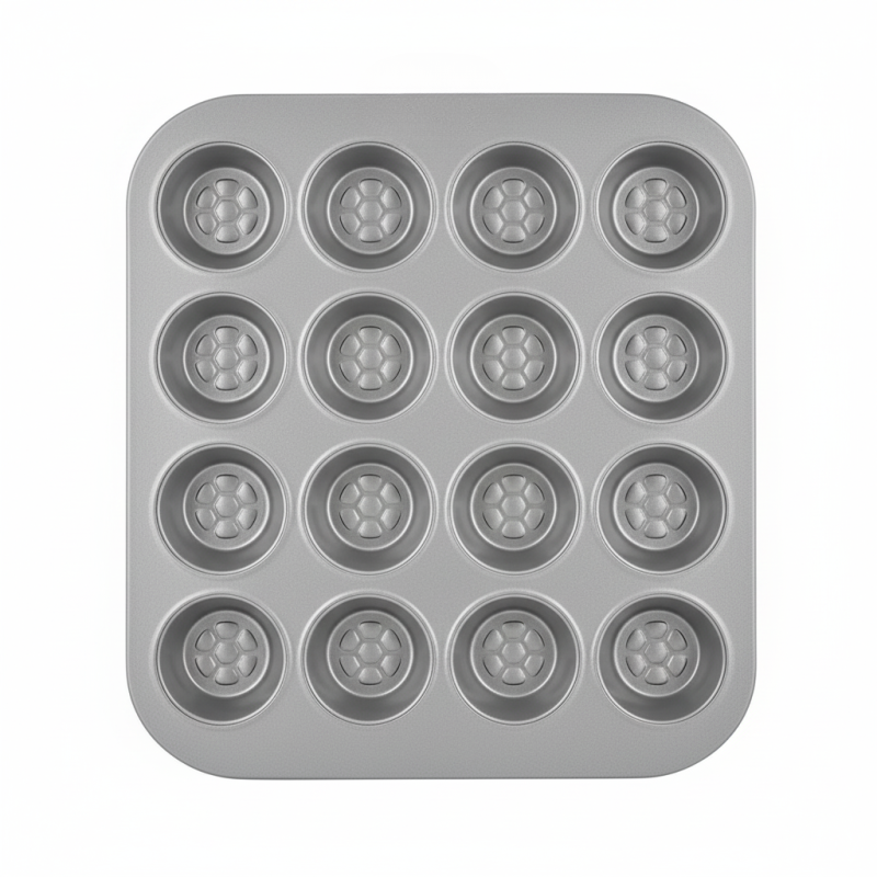 12-Cup Mini Muffin Pan — Non-Stick Bakeware for Bite-Sized Treats