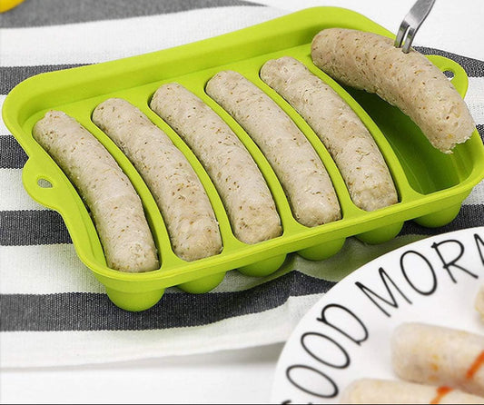 Silicone Chicken Seekh Mold With Lid